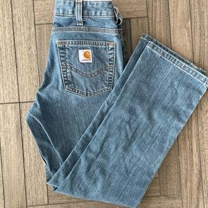 Carhartt Women's Classic Denim Straight Leg Jeans